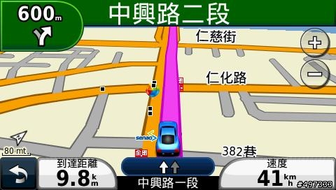 [新機測試]Garmin 1450簡易開箱與虎尾,豐原來去實測