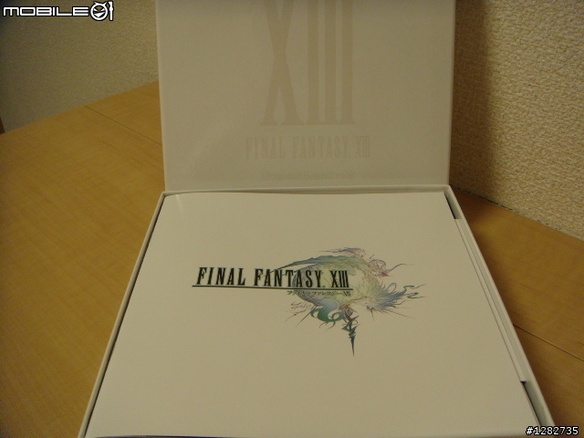 [開箱文]Final Fantasy XIII 原聲配樂集「初回限定盤」