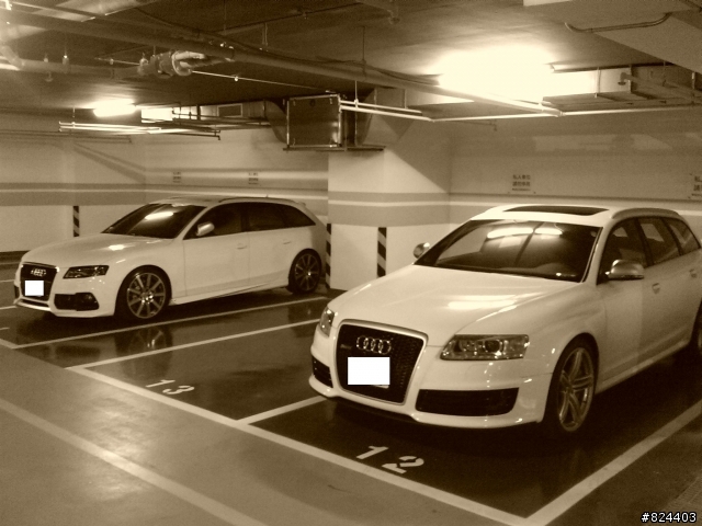 雪白RS6+雪白A4 AVANT 2.0TQS