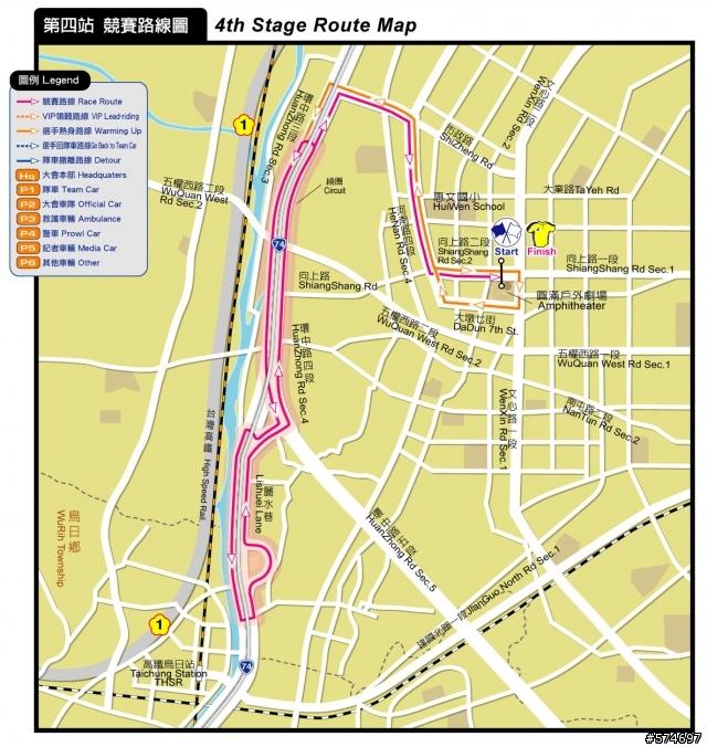 2010年環台賽預定路線,歡迎大家來幫選手加油