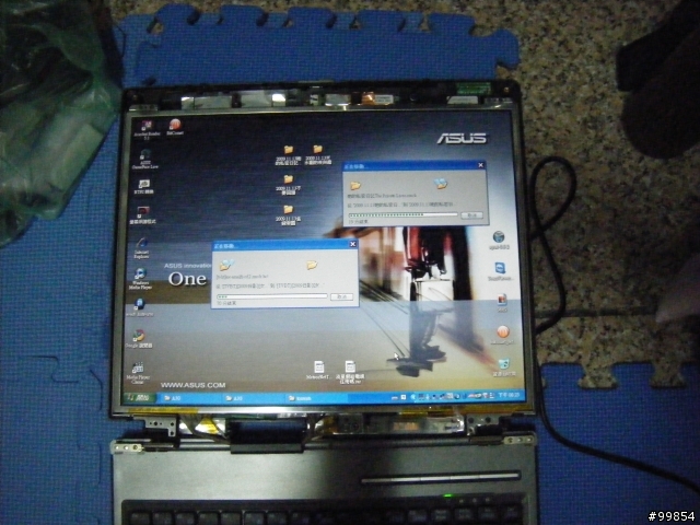 A3G 恢復 當年風采 (後續)       ASUS A3G 上蓋毀滅~