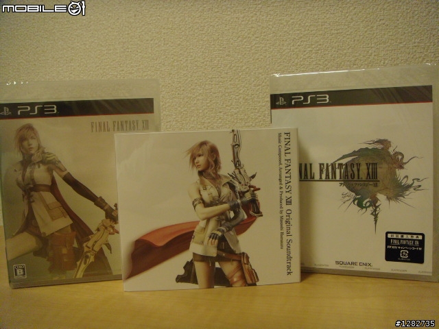 [開箱文]Final Fantasy XIII 原聲配樂集「初回限定盤」