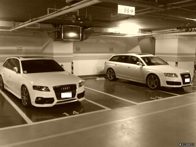雪白RS6+雪白A4 AVANT 2.0TQS