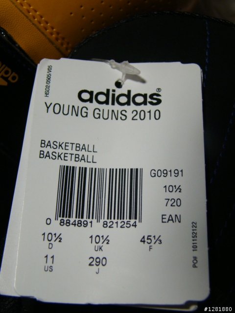 [開箱] adidas 2010 YOUNG GUNS-湖人隊配色