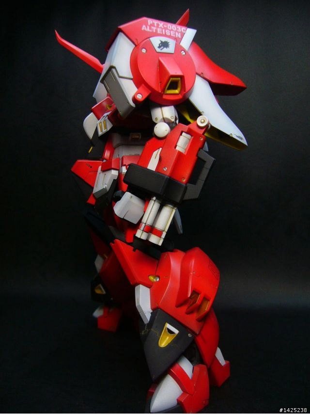【作品分享】這就是我的王牌~!! 1/100 PTX-003C ALTEISEN (古鐵)