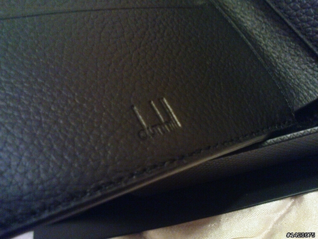 向裘德洛看齊~Dunhill D-eight Grey 皮夾