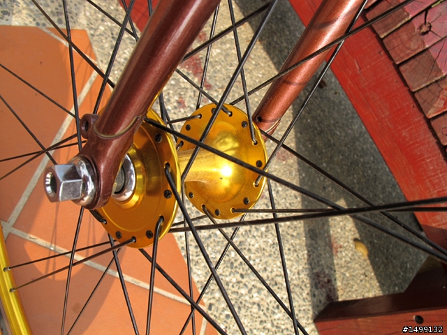 [遲來的分享] 一點都不 Fixed Gear 的古典 AXMAN 鋼管單速車