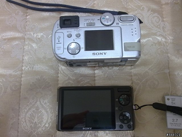 Sony W380 金 開箱