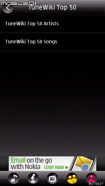 【補分享】Android音樂類最佳程式Tunewiki for S60 v5 補上介紹圖