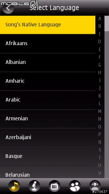【補分享】Android音樂類最佳程式Tunewiki for S60 v5 補上介紹圖