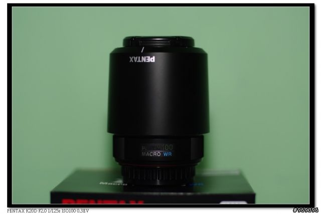D FA 100mm WR 開箱文