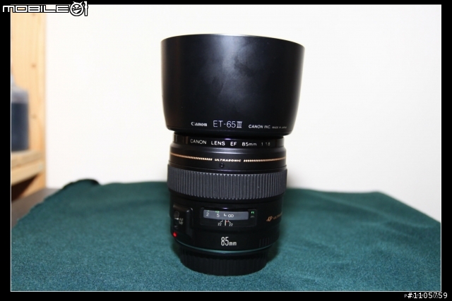 [開箱文]2010年第一顆小定砲Canon EF 85mm f1.8