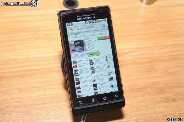 [圖集]MOTO三款Android手機動手玩