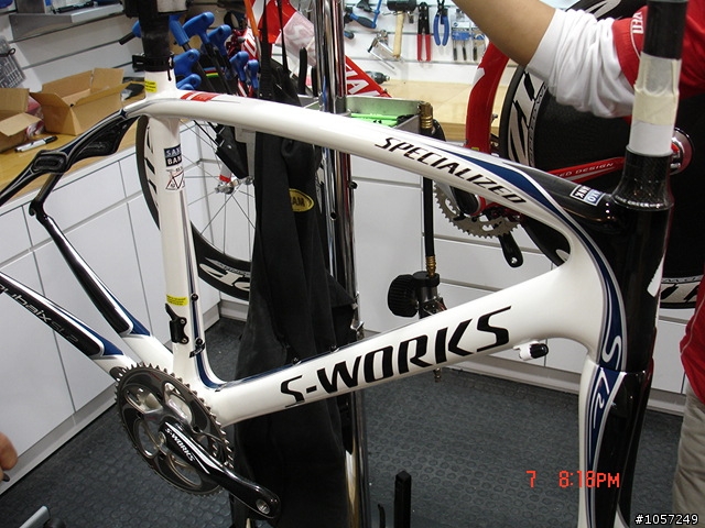 2010年款SPECIALIZED  Tarmac S-WORKS SL3全新到港開箱文!!(蝦咪!還有好料!?)