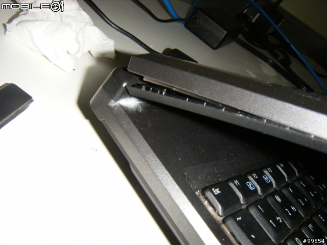 A3G 恢復 當年風采 (後續)       ASUS A3G 上蓋毀滅~