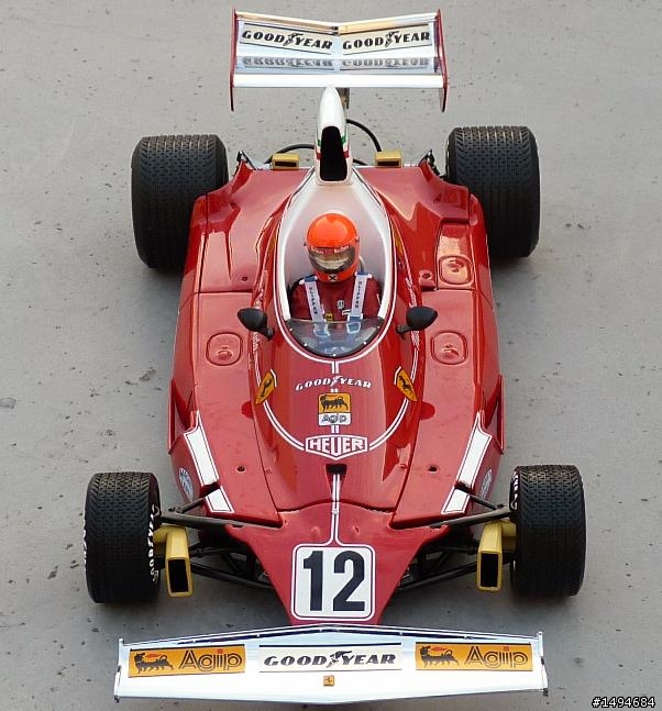 模型車收藏分享[026-Exoto, 1/18, Ferrari 312T, Monaco GP, Niki Lauda, 1975]