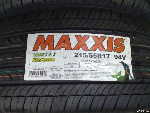 Camry換胎記 Maxxis MS800
