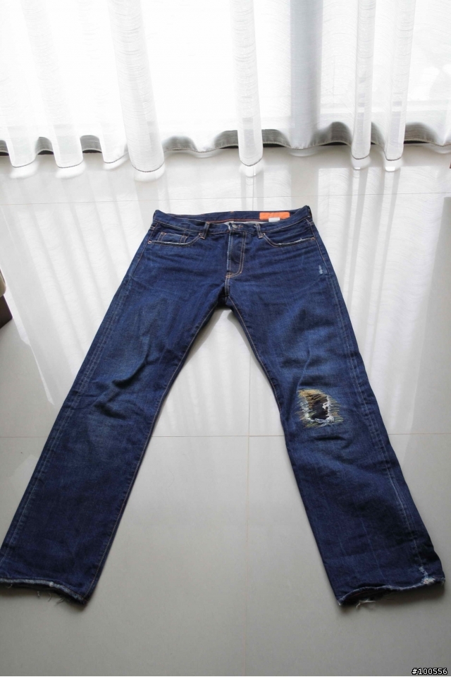 <分享>跨年敗家之Jean shop 破壞牛仔褲(Men's rocker)及Uniqlo All make in Japan 黑色原色褲