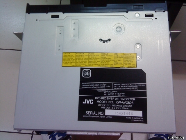 JVC  AVX-826 旗艦機種開箱文