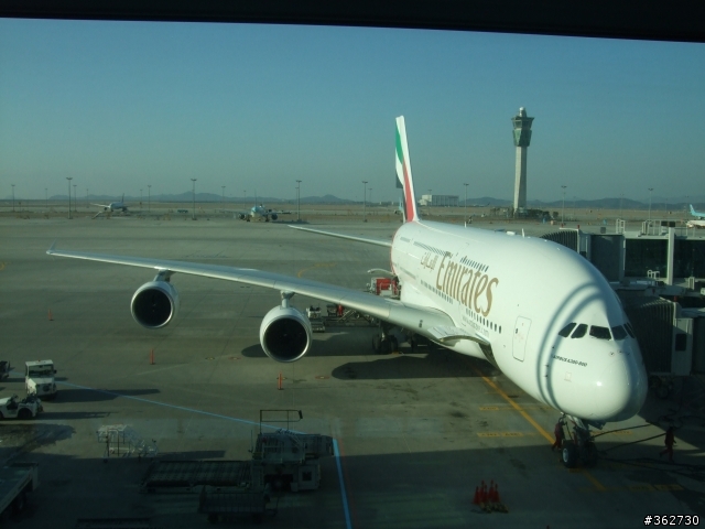 仁川機場喜見A380