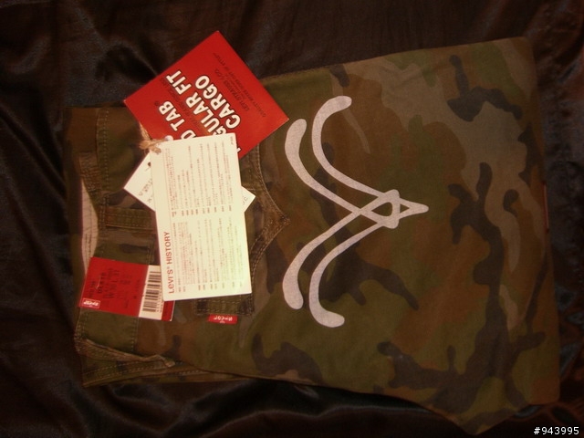 [易開罐] 日版 Levi's RED TAB 迷彩褲