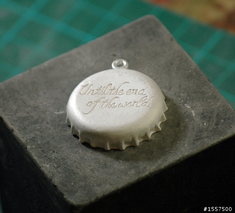 Coke bottle cap 可樂瓶蓋銀飾-手做過程分享