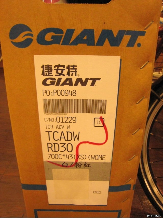2010年TCR AD W開箱文