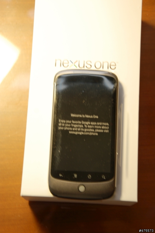 Nexus one 開箱