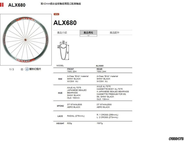 [分享]遲來的生日禮物  國產輪組亞獵士ALX680板輪  開袋分享