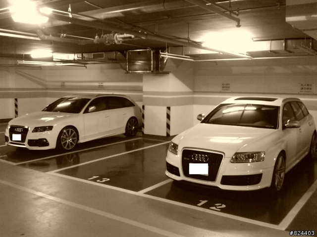 雪白RS6+雪白A4 AVANT 2.0TQS