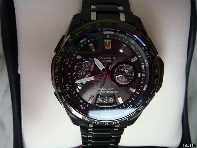 [開箱摟]CASIO OCW-T750TDB-1A同場加映女王的MONO-ROYAL陶瓷錶