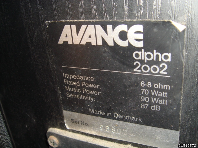 alpha 2002 by AVANCE LABS