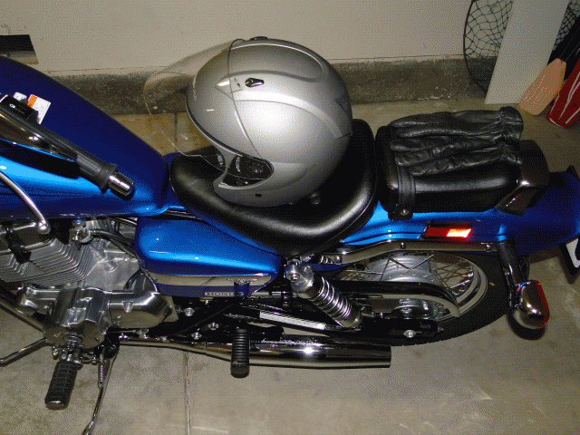 [開箱文]圖多文少 - Honda Rebel 250 牽新摩托車囉 !!!