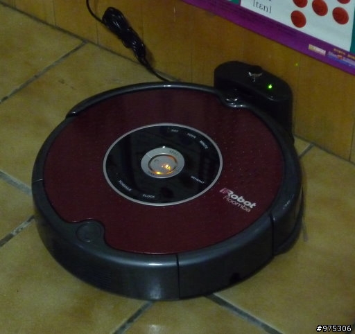 iRobot Roomba 610 自動清掃機器人吸塵器-我家瑪莉亞開箱囉