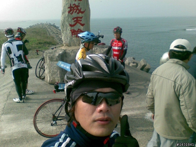 2010-0130-交通部安平漁港自行車宣導活動+小杜歡送會..