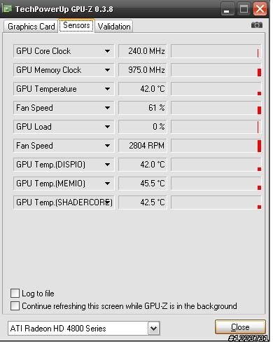 [分享]ASUS 4890雙風扇版本溫度測試