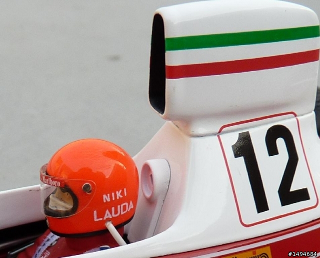 模型車收藏分享[026-Exoto, 1/18, Ferrari 312T, Monaco GP, Niki Lauda, 1975]