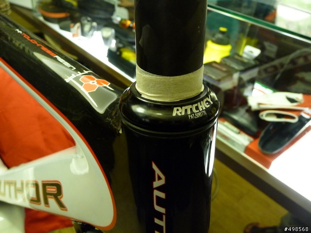 人生的第一台碳纖車架Author CA9900～～附上完成圖