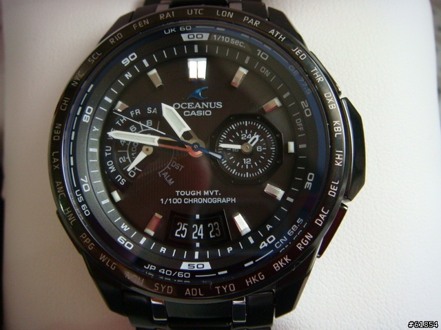 [開箱摟]CASIO OCW-T750TDB-1A同場加映女王的MONO-ROYAL陶瓷錶