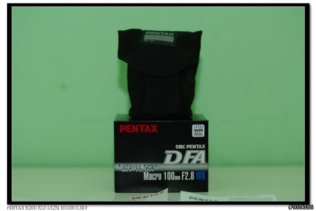 D FA 100mm WR 開箱文