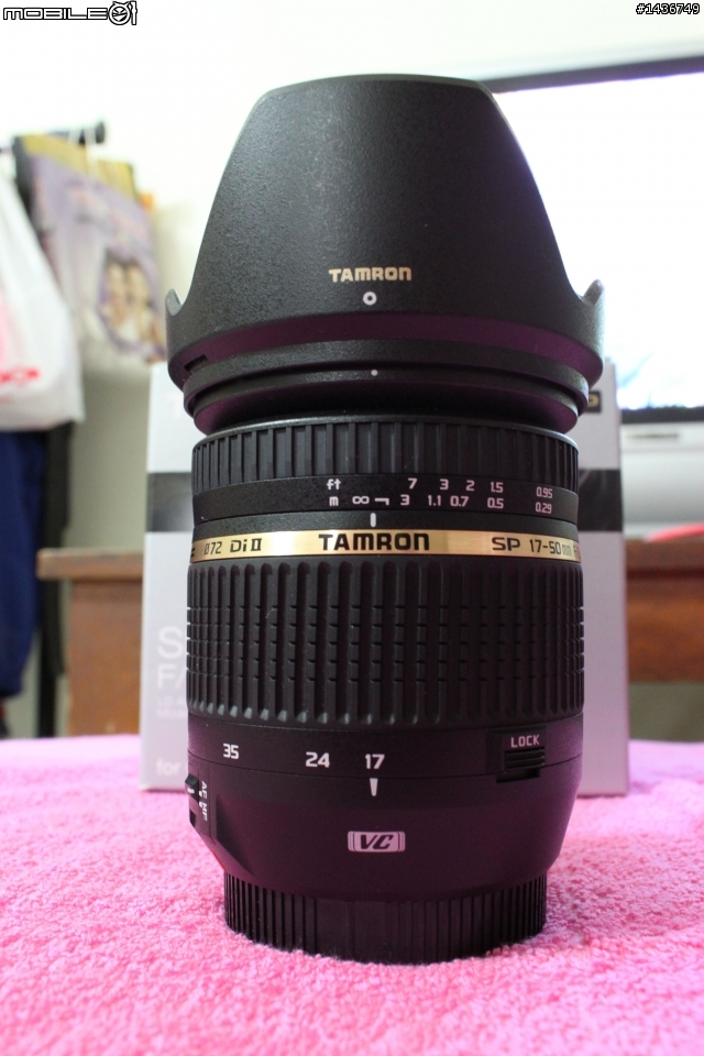 [開箱文] TAMRON B005 17-50mm F/2.8 VC for Canon