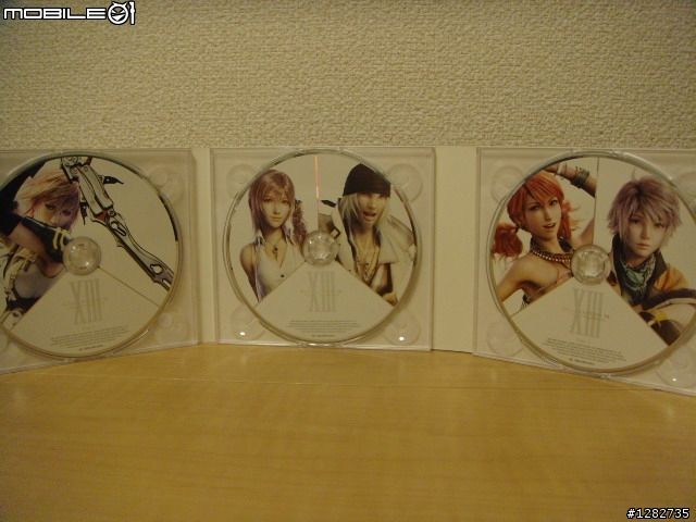 [開箱文]Final Fantasy XIII 原聲配樂集「初回限定盤」