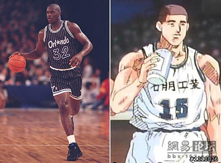 灌籃高手-->NBA