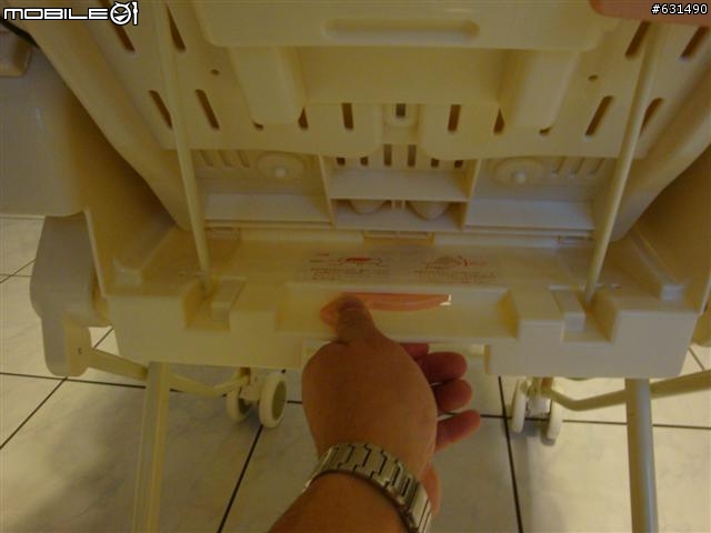 [開箱]Aprica  Nemyu DX 610 高低調節搖擺餐搖椅