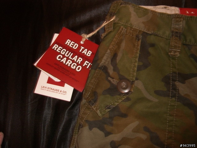 [易開罐] 日版 Levi's RED TAB 迷彩褲