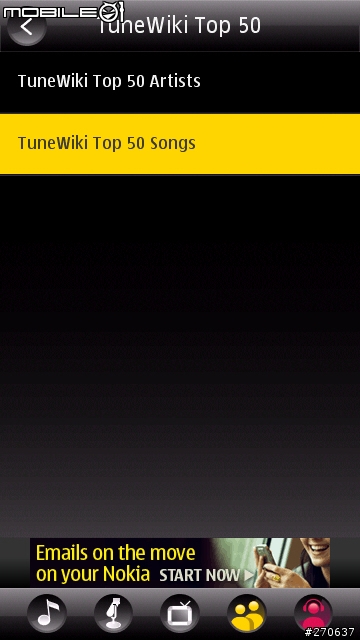 【補分享】Android音樂類最佳程式Tunewiki for S60 v5 補上介紹圖