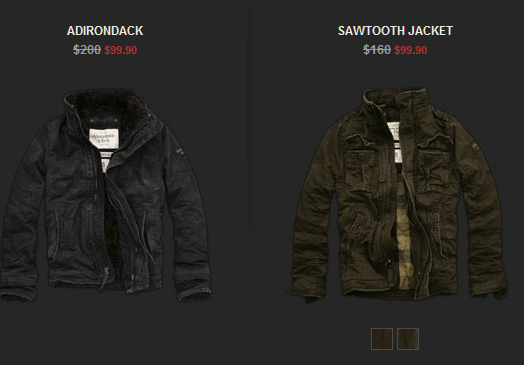 hollister,abercrombie 大割引