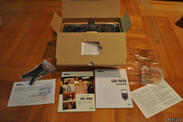 期待已久的大閃光燈入手！sb-900開箱文！