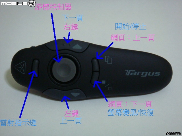 [開箱] Targus 無線搖桿簡報器 AMP 17AP