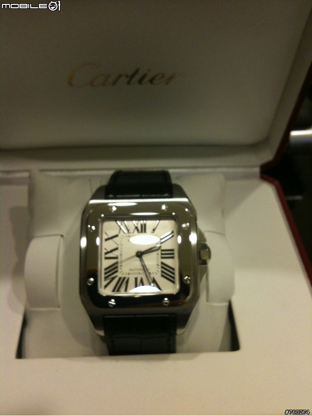cartier Ballon bleu and SANTOS 100 開箱!!